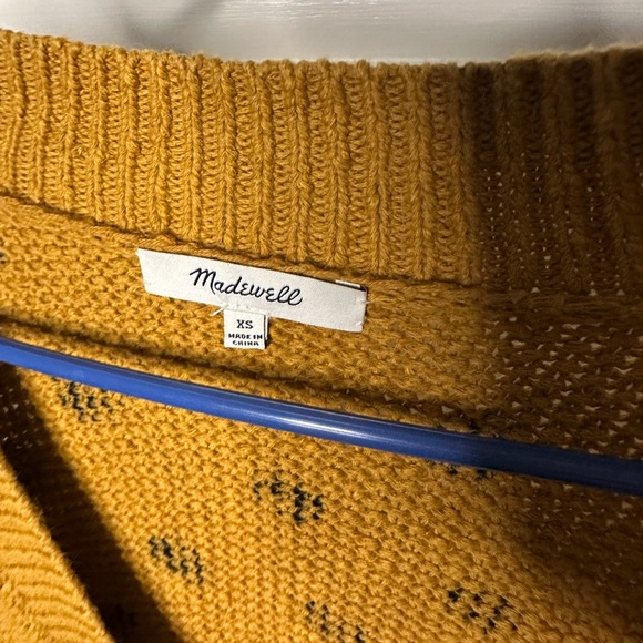 Madewell Hillview Cardigan Sweater in Painted Spots - Picture 3 of 4